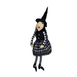DB 21"H Sitting <b>Witch</b> <b>Decor</b> for Halloween Festive Holiday Supplies - Product Image 1