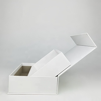 Boîtes rigides magnétiques en carton recyclé écologique personnalisées avec finition dorée et mate pour l'emballage de bijoux