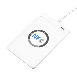 قارئ وكاتب البطاقات الذكية الصغيرة بجودة عالية ومتوافق مع NFC البيع بالجملة مشفرف بطاقات الرقاقة البيضاء للهواتف المحمولة بسعر رخيص