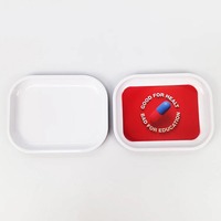 Plaque en fer blanc pour Sublimation, pièces, Mini cendrier en métal personnalisé, plaque à rouler pour Cigarette