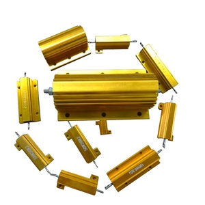 Resistencia Fija <span class=keywords><strong>de</strong></span> Aluminio para <span class=keywords><strong>Casa</strong></span> o Oficina, 25W, 0.1 ohmios, 10 ohmios, Bobinada - Product Image 3