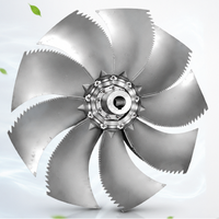 Hocheffizienter Geräuscharmer Axiallüfter-Ventilatorflügel für HVAC-Systeme und Klimaanlagen-Kondensatoren