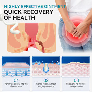 Crema Ungüento para <span class=keywords><strong>Hemorroides</strong></span> de Venta Caliente, Alivia el Dolor <span class=keywords><strong>y</strong></span> la Hinchazón, <span class=keywords><strong>Tratamiento</strong></span> para Fisuras Anales, 2 Años de Vida Útil, Clase I Médico - Product Image 5