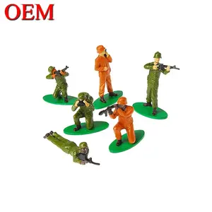 Custom Army Man Action Figurines Minion Military Miniatures