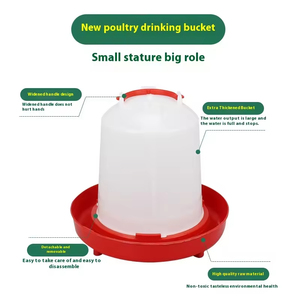 Automatic Chicken Drinking Water Fountain <strong>Duck</strong> Goose Pigeon Water <strong>Feeder</strong> Bucket and Sink Bottle for Chicken and Other Animals - Product Image 4