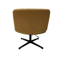 Chaise de loisirs en tissu au design moderne meubles de salon canapé pour la maison fauteuil à pieds en fer chaise d'appoint