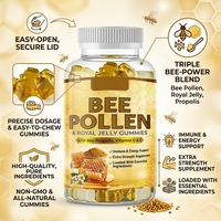 Gummies véganes Ausreson à l'extrait de pollen d'abeille – Complément alimentaire naturel OEM au gelée royale et au pollen d'abeille pour le soutien immunitaire