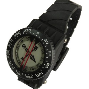 Brújula de buceo, luminosa, para montar en la muñeca, magnética, con relleno líquido, resistente al agua hasta 80 m. - Product Image 6