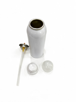 OEM ODM Haute Qualité Prix Usine Bouteilles Aérosol Vides Rechargeables en Aluminium à Pompe pour Mousse de Rasage et Soins de la Peau