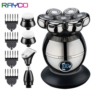 Rasoi Elettrici Rotanti Impermeabili Senza Fili per Uomini Calvi, <span class=keywords><strong>Rasatura</strong></span> <span class=keywords><strong>a</strong></span> <span class=keywords><strong>Secco</strong></span> e Bagnata, Mini, Vendita all'Ingrosso - Product Image 1