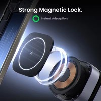 UGREEN Chargeur sans fil magnétique pliable 25W, mini chargeur portable 2 en 1, support de charge rapide pour téléphone portable et écouteurs sans fil