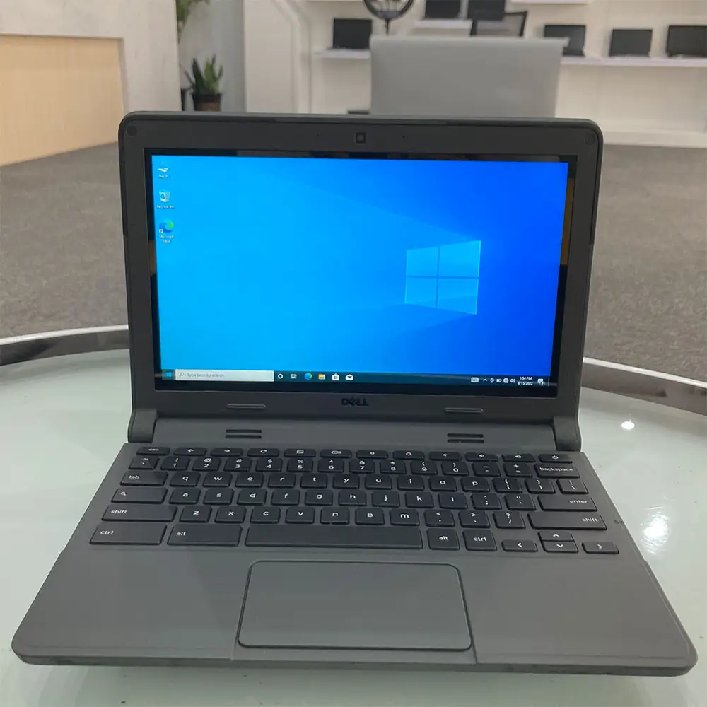 Low Price Used Laptops for Dell Google Series Intel N2840 11.6 Inch 4G 128GB Second Hand notebook Laptopfor