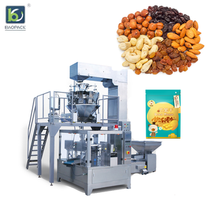 Doypack automático con cremallera Doy Pack Pesaje Llenado Bolsa de embalaje Gránulo <span class=keywords><strong>Palomitas</strong></span> de maíz Snacks Fruta seca Grano Nueces Máquina de embalaje - Product Image 1