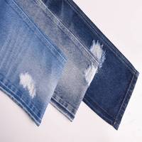 Tissu en jean de chanvre imperméable de haute qualité, teint en fil, style sergé flammé, tissé extensible, écologique et recyclé pour garçons et filles