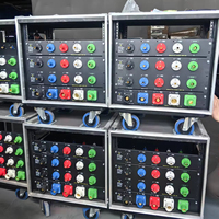 ST personnalisé 400A Camlock 3 phases 220V équipement de Distribution d'énergie éclairage d'événement boîte de Distro électrique Distribution élevée