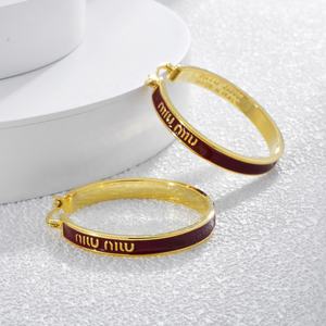 Pendientes de Aro Estilo Francés Retro con Diseño de Gota de Aceite, Elegantes, de Alta Gama, Diseño de Nicho de Lujo con Toque de Personalidad, Pendientes de Moda - Product Image 6