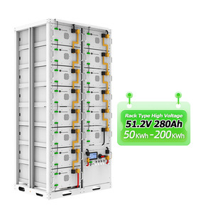 แบตเตอรี่แรงดันสูงแบบแร็ค 51.2V 100Ah 280Ah 15kWh 20kWh 30kWh 50kWh 100kWh LifePO4 แบตเตอรี่สำรองพลังงานสำหรับบ้าน - Product Image 5