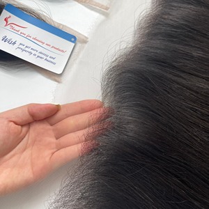 Grande vente maintenant!! Extension de cheveux vietnamienne fermeture frontale HD dentelle suisse personnaliser toutes les tailles combiner les cheveux de trame prêt à expédier - Product Image 5
