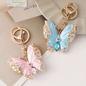New Glazed butterfly Enamel-plated Oil Drip Brooch Keychain for Dual-purpose Coat Brooch Bag Pendant and <b>Small</b> <b>Gift</b> - Product Image 4