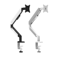 Support de moniteur à bras unique de haute qualité Support réglable en gros 17 "-42" écran pliable Portable en métal