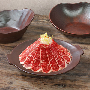 Plat de fondue de la série montagne Xiangyuan Meimei au style sauvage, avec des pommes de terre colorées et des champignons sauvages - Product Image 2