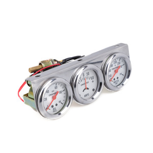 Juego de 3 indicadores CNSPEED de 2 pulgadas para presión de aceite, temperatura del agua y amperímetro para coches de 12V - Product Image 2
