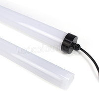 Lumières de discothèque, tube lumineux LED 50 mm, lumière LED RGB à 360 degrés, tube lumineux DMX, éclairage pour événements et fêtes