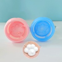Tête de pompe en forme de fleur de patte de chat bouteilles de mousses de savon 300ml pompe de presse nettoyante pour le visage 300ml lavage des mains