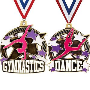 Haute qualité 2D 3D or argent cuivre course Marathon métal artisanat sport course médailles personnalisées <span class=keywords><strong>gymnastique</strong></span> <span class=keywords><strong>porte</strong></span>-médaille - Product Image 1