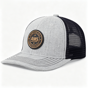 New Product Trucker <b>Hat</b> Custom Logo Mesh Sports <b>Caps</b> Cotton Hard Lining Trucker <b>Hats</b> <b>Caps</b> - Product Image 3