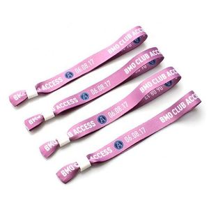 Cheap Custom Luxury Fashion Sport Party Decoration Fabric <b>Bracelets</b> Ticket Wristband - Product Image 2