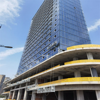 Plateforme élévatrice suspendue moderne ZLP630 pour la construction, en acier galvanisé, capacité de charge 630 kg, pour murs extérieurs et fenêtres
