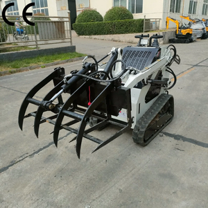 Volquete de orugas de goma de 1000KG, volquete hidráulico de autoelevación para granja - Product Image 1