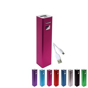 Wholesale 2600mAh Ultra Slim Portable Power Bank Type C Output Custom Logo Color Superior Quality Metal Charger <b>Phone</b> Factory - Product Image 4