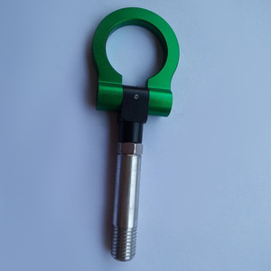 Gancho de Remolque para Mazda 2, Aleación de Aluminio, Universal, Modificado, Color Verde, XL-DG01 - Product Image 1