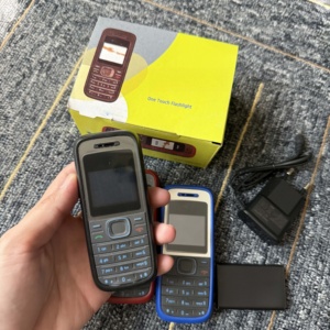 Durable Straight Key <strong>Mobile</strong> Phones for <strong>Nokia</strong> 1208 Spanish and German Operating Language for Students Seniors <strong>with</strong> Flashlights - Product Image 3