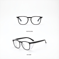 Lunettes de sécurité de haute qualité en fibre d'acétate, mode unisexe, plusieurs couleurs disponibles, logo personnalisé, montures de lunettes