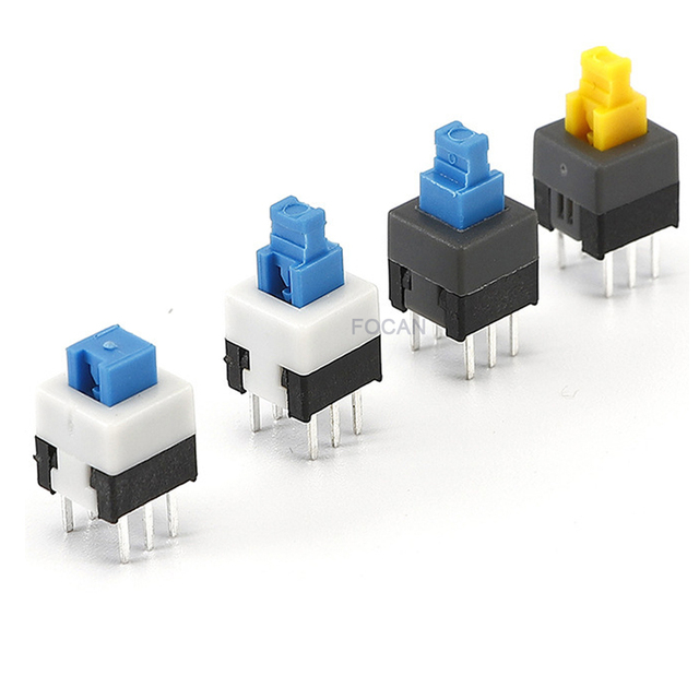 Micro Switch 5.8x5.8mm Key Switch Keyboard Small mini Switch 7x7mm Push Button Switch Self Lock