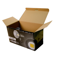 Caja de Cartón Corrugado Impresa a Todo Color para el Paquete de Accesorios del Lente de Cámara Tamron 70-300mm