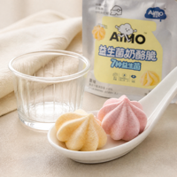 Aimo Snacks - Fruitkaas Zoete Smaak - Originele Knapperige Smaak - 27 Gram - Houdbaarheid: 12 Maanden - Verpakt in een zakje