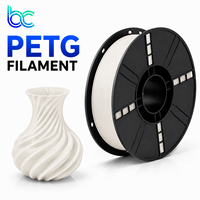 Becreative PETG Filament 1,75mm 1kg Hohe Zähigkeit Glatter Druck für FDM 3D-Drucker Haushaltsreparatur Aufhänger Halterung Haken
