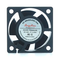 Ventilateur sans balais DC 4020 4CM, ventilateur axial à flux super refroidissant, 5v 12v 24v, ventilateur extracteur de refroidissement, mini ventilateur de refroidissement DC, 40x40x20, CFM élevé