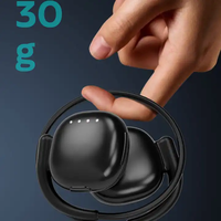 Écouteurs sans fil à oreille ouverte, réduction de bruit ENC, longue autonomie, indicateur LED, micro HD pour le gaming, le sport, écouteurs stéréo