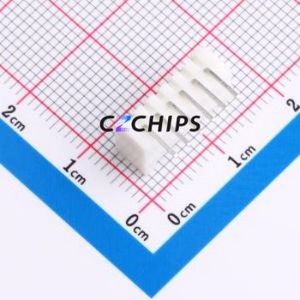WAFER-HY2.0-6PWZ Wire-to-Board Pin Header Bent Lead Through Hole,P=2mm Connector 1x6P 2mm Right Angle Insert HY - Product Image 2