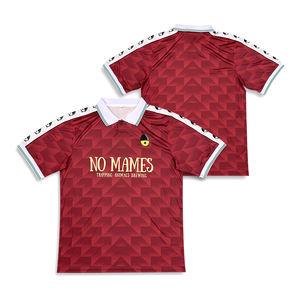 Camiseta de fútbol personalizada de alta calidad, diseño de sublimación, camiseta de fútbol Retro callejera - Product Image 6