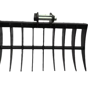 Attachement de râteau de racine de roulement certifié CE SHANSONG pour mini-pelle 0.8T-4.0T - Product Image 1