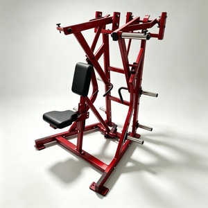 Máquina de remo iso-lateral comercial con carga de placas para remo sentado, equipo de entrenamiento deportivo para gimnasio interior - Product Image 4