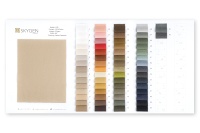 Tela de Sarga de Guangzhou 300gsm, Textil de Puro Algodón Tejido, Color Caqui para Pantalones de Hombre, Tela de Spandex Elástica Gruesa