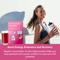 Poudre d'électrolyte de marque privée OEM fraise limonade saveur bâtonnets d'hydratation poudre de supplément d'électrolyte