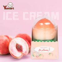 Mini glaces 3D multi-saveurs : délicieuse combinaison de fruits (citron, pomme, fraise, raisin) et chocolat